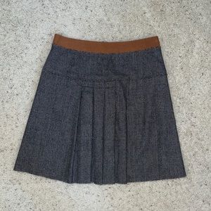 Dolce & Gabbana Pleated Wool Skirt